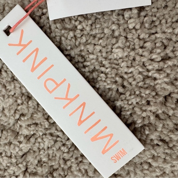 NWT MINKPINK Coral Reef Cut Out One Piece Swimsuit Size Large - Picture 10 of 10